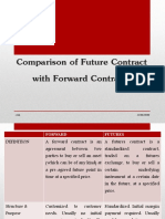 Comparison of Future Contracts with Forward Contracts