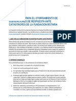 Rotary Disaster Response Grants Terms Conditions Es