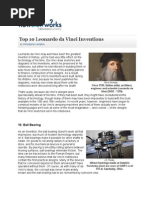 Leonardo da vinci research paper thesis picture