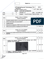 KPR Institute of Engineering and Technology Dept: Ac - Yr.: 2020-2021