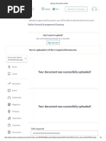 300 MW Boiler General Arrangement Drawing: Your Document Was Successfully Uploaded!