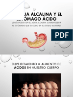 EL AGUA ALCALINA Y EL Estómago ÁCIDO