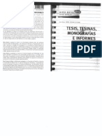 Botta, Mirta - Tesis, Tesinas, Monografías e Informes. Capítulo 1, Géneros Académicos y Escritura Profesional