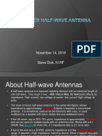 The End Fed Half Wave Antenna