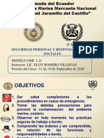 Módulo 3. - SEGURIDAD PERSONAL Y RESPONSABILIDAD SOCIAL