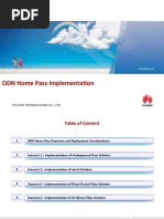 ODN Home Pass Implementation: Huawei Technologies Co., LTD