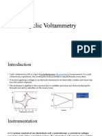 Cyclic Voltametry