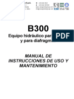 Manual de Mantenimiento y Operación B300 PDF