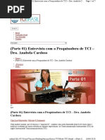 Anabela Cardoso entrevista parte 1