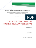 Control Interno para Las Cuentas de Pasivo-Oscar Delgado