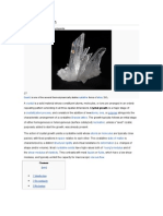 Crystal Growth: From Wikipedia, The Free Encyclopedia