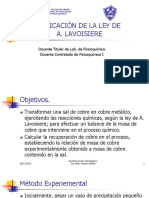 Ley de A.Lavoisiere