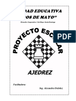 Proyecto Ajedrez PDF