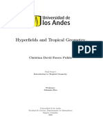 Hyperfields and Tropical Geometry: Christian David Forero Pulido