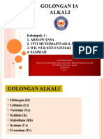 Golongan Ia Alkali