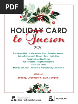 Program Holiday Card 2020