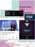 TANGGA MENUJU ENTREPRENEUR