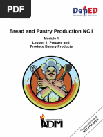 SHS Grade 11 - TVL Bread and Pastry Production | PDF | Dough | Breads