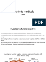 BIOCHIMIE MEDICALA Curs 4