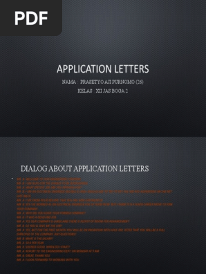 Prasetyo Aji p -Dialog Application letter.pptx