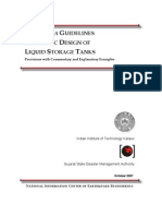 Seismic Design of Liquid Storage Tanks