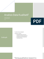 ANALISIS DATA KUALITATIF