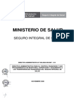 Anexo RJ 144-2020-Sis Directiva Administrativa #002-2020-Sis-Gnf - V.01 PDF