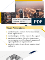 Mendesain Struktur Org - Desain Dasar