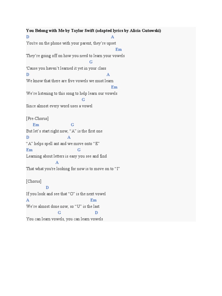 Music in You Alicia Gutowski PDF