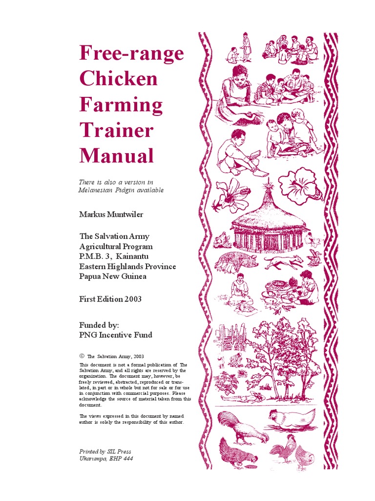 Free-Range Chicken Farming PDF | PDF | Chicken | Farmer