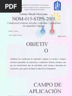 Nom 015 STPS 2001 | PDF | Termodinámica | Física Aplicada e ...