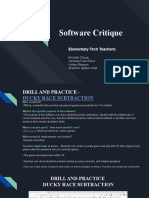 Software Critique Presentation