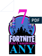 Fornite Torta