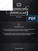 Microscopía Especular PDF