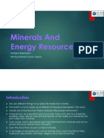3 Minerals and Energy Resources