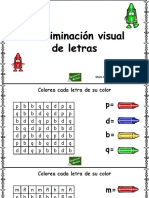 Discriminacion Visual de Letras PDF