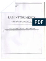 Digital Panel Meter (DPM) Trainer