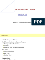 Systems Analysis and Control: Matthew M. Peet