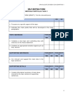 Lpe 2501 Writing Portfolio Task 1 (Self-Editing Form)