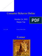 Consumer Behavior Online