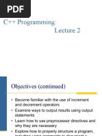 C++ Programming Part 1-Lecture 11 PDF