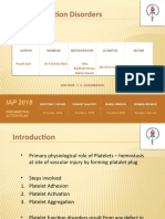 Platelet Function Disorders