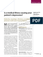 Is A Medical Illness Causing Your Patient's Depression?