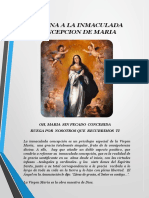 Novena A La Inmaculada Concepcion