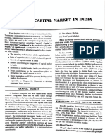 Capital Markets in India