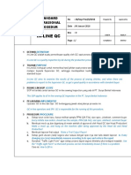 Sop - 20 - 2016 In-Line QC