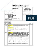 10 22 20 Group 3 Circle of Care Virtual Agenda Fall 2020