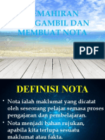 KEMAHIRAN MENGAMBIL DAN MEMBUAT NOTA