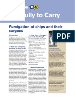 Carefully Carry Fumigation Cargoes