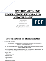 Homeopathic Medicine Regulations in India, Usa and